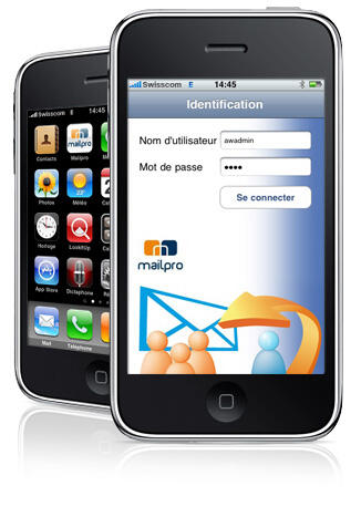 Consultation mobile des emails