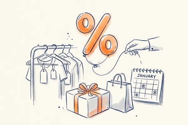 Emailing soldes d'hiver 2027 : dates, retours et objets