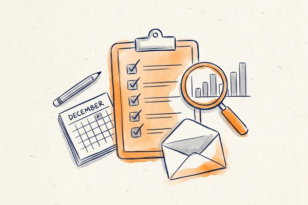 Audit emailing : la checklist de fin d'année en 30 points