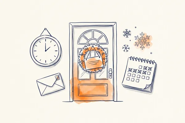 Email de fermeture pour les fêtes : 6 modèles à copier