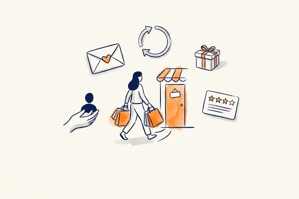 Emails post-achat : fidéliser les clients des fêtes