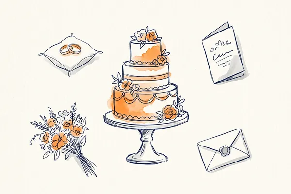 Email marketing pour les mariages: remplir l'année