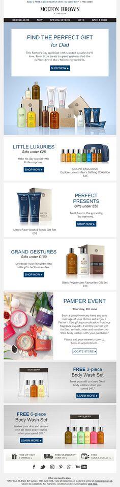 Email de la fête des pères