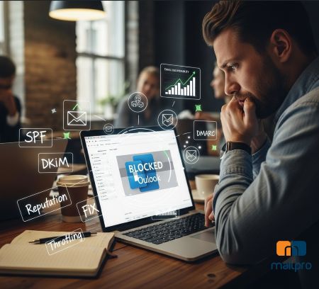 Pourquoi suis-je bloqué par Microsoft/Outlook ?