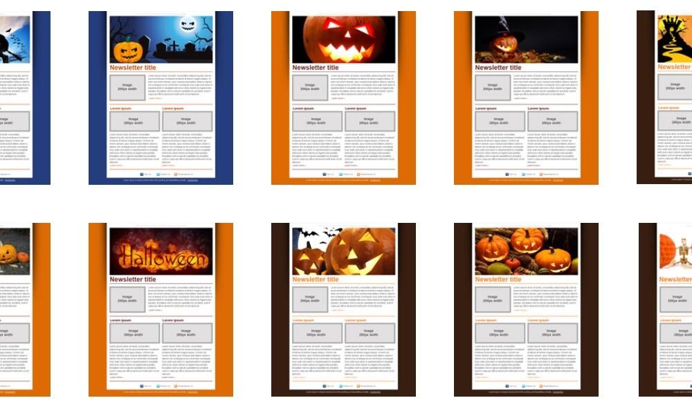 Marketing par e-mail pour Halloween