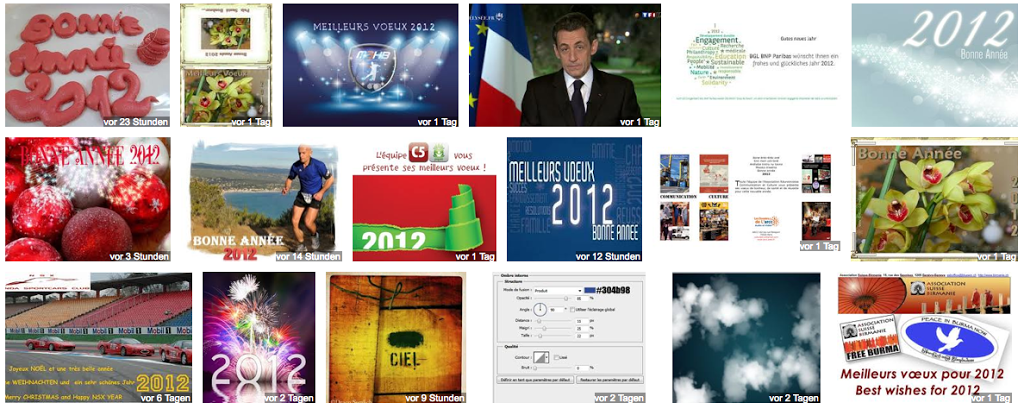 Bonne Année 2012 !!!