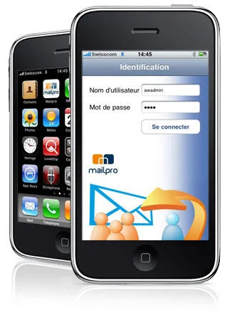 Consultation mobile des emails