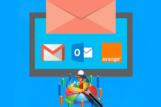Statistiques des clients mail 2016