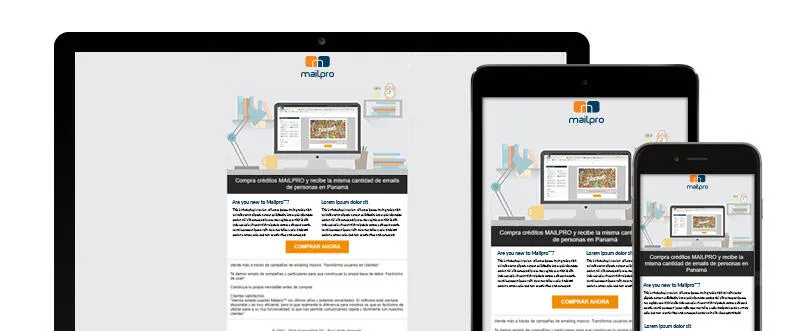 mailpro rend vos newsletters responsive
