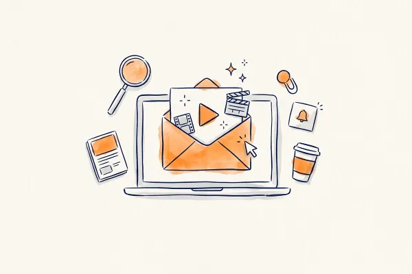 Intégrer une vidéo dans un mail : méthodes qui marchent