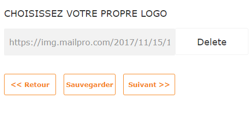 Personnaliser le design - 3.	Ajoutez votre logo et les couleurs de votre choix