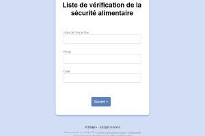 Checklist sécurité alimentaire