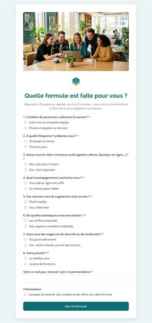 Quelle formule est faite pour vous ?