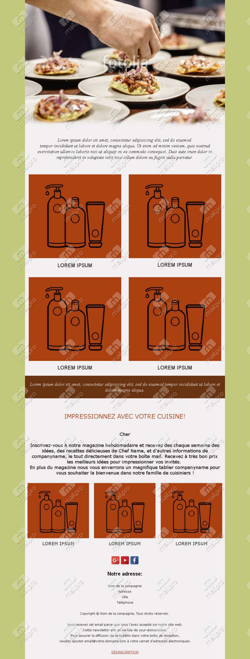 Delicious Cooking Recipe Templates