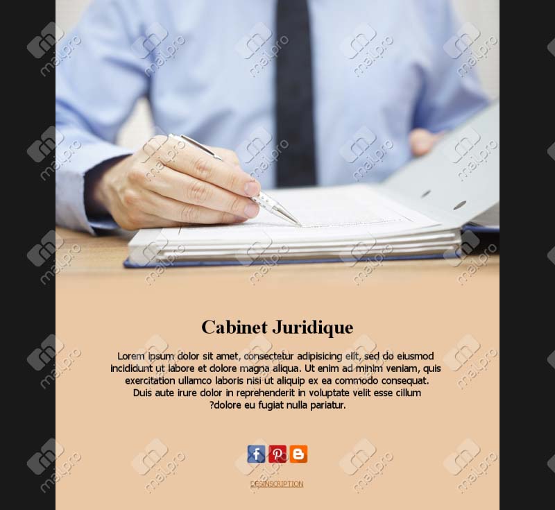 Cabinet juridique professionnel