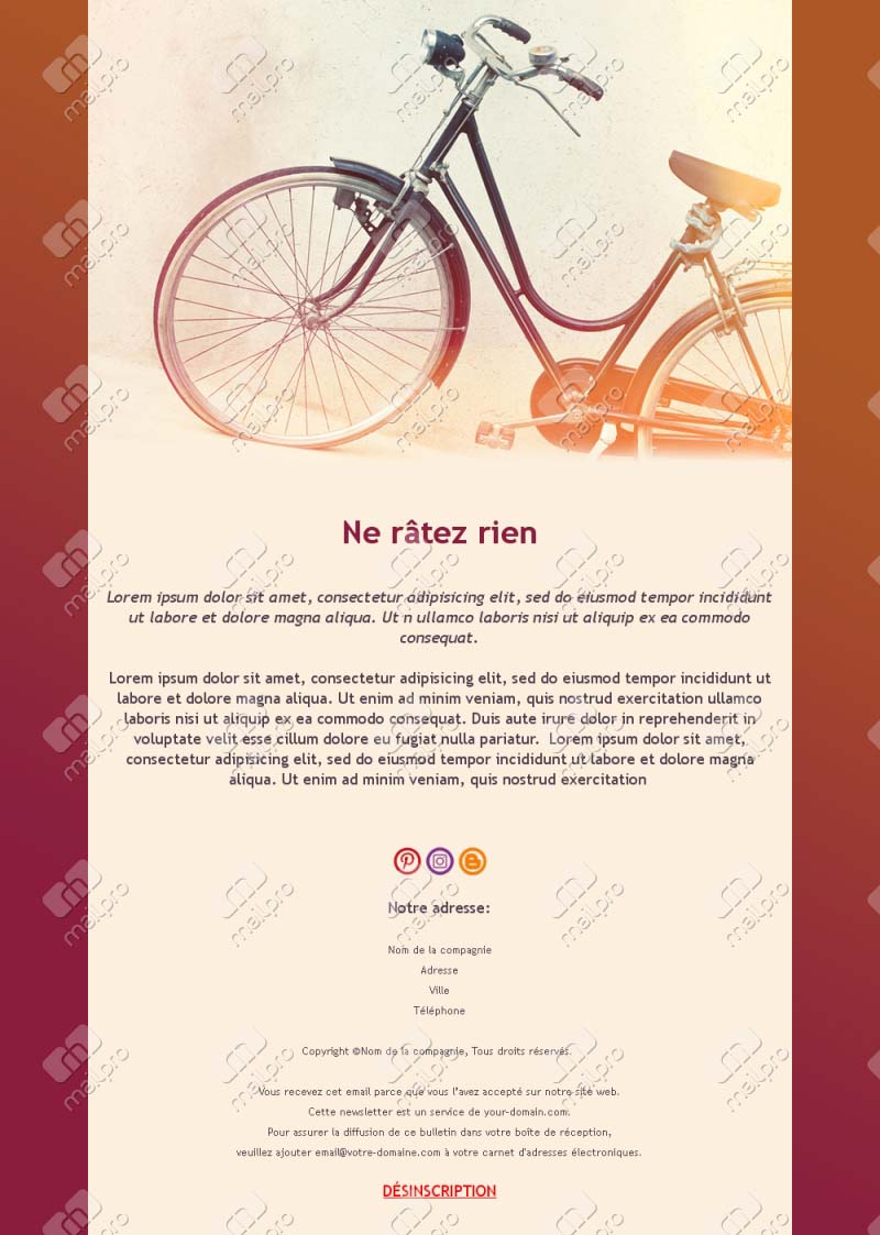 Équipement et astuces vélo