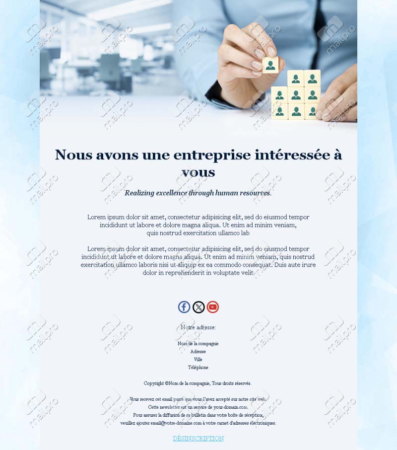 Processus de recrutement simplifié