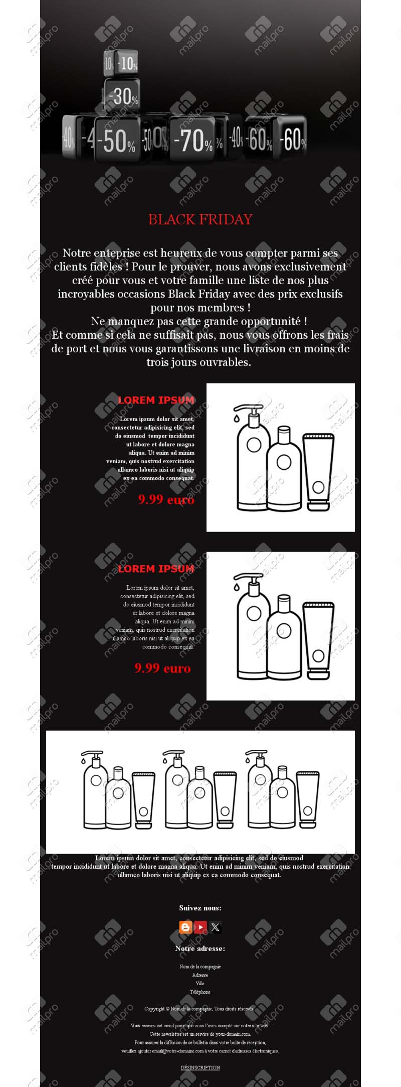 Promotions Black Friday