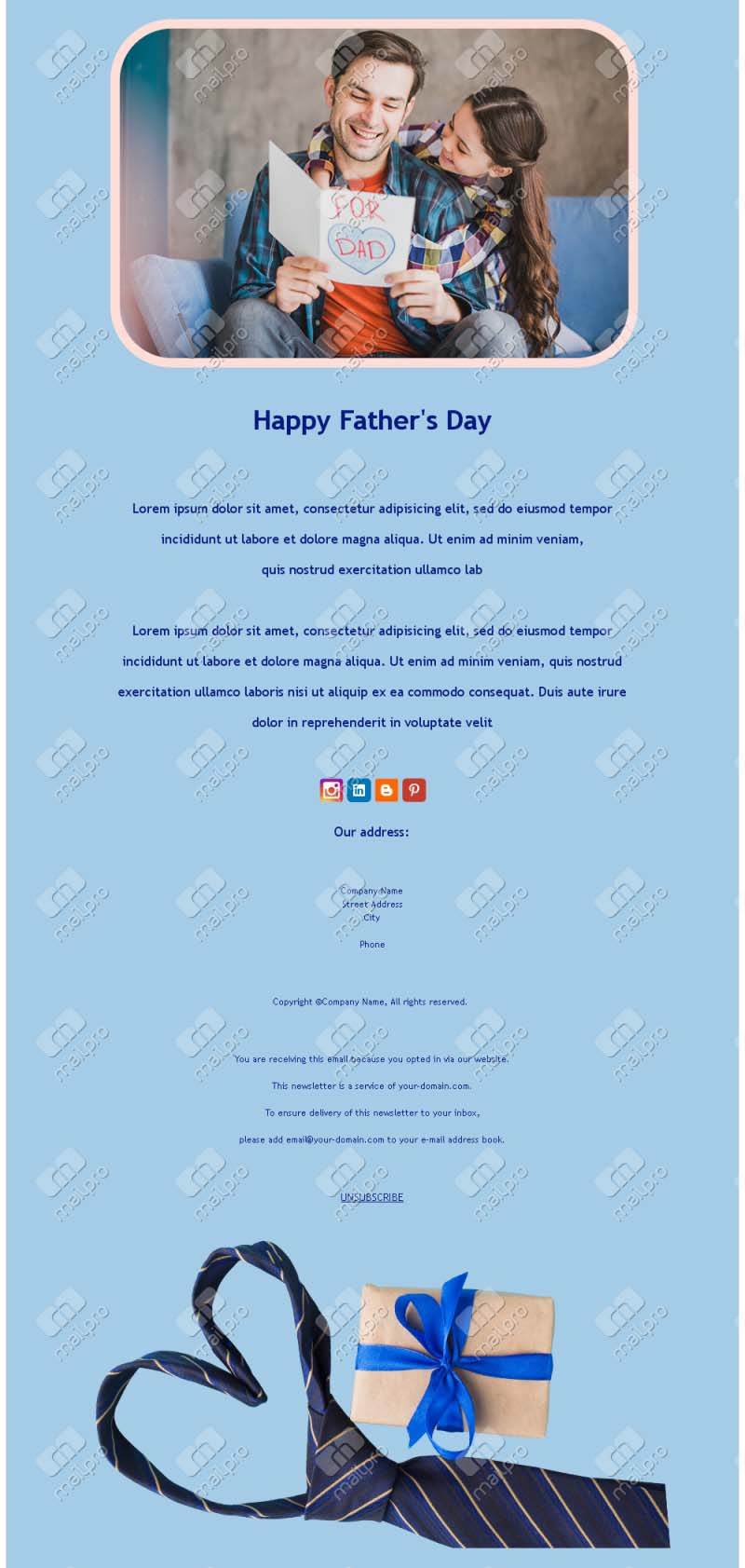 Fête des Pères 2026