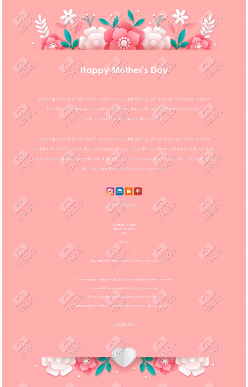 Fête des Mères Élégante