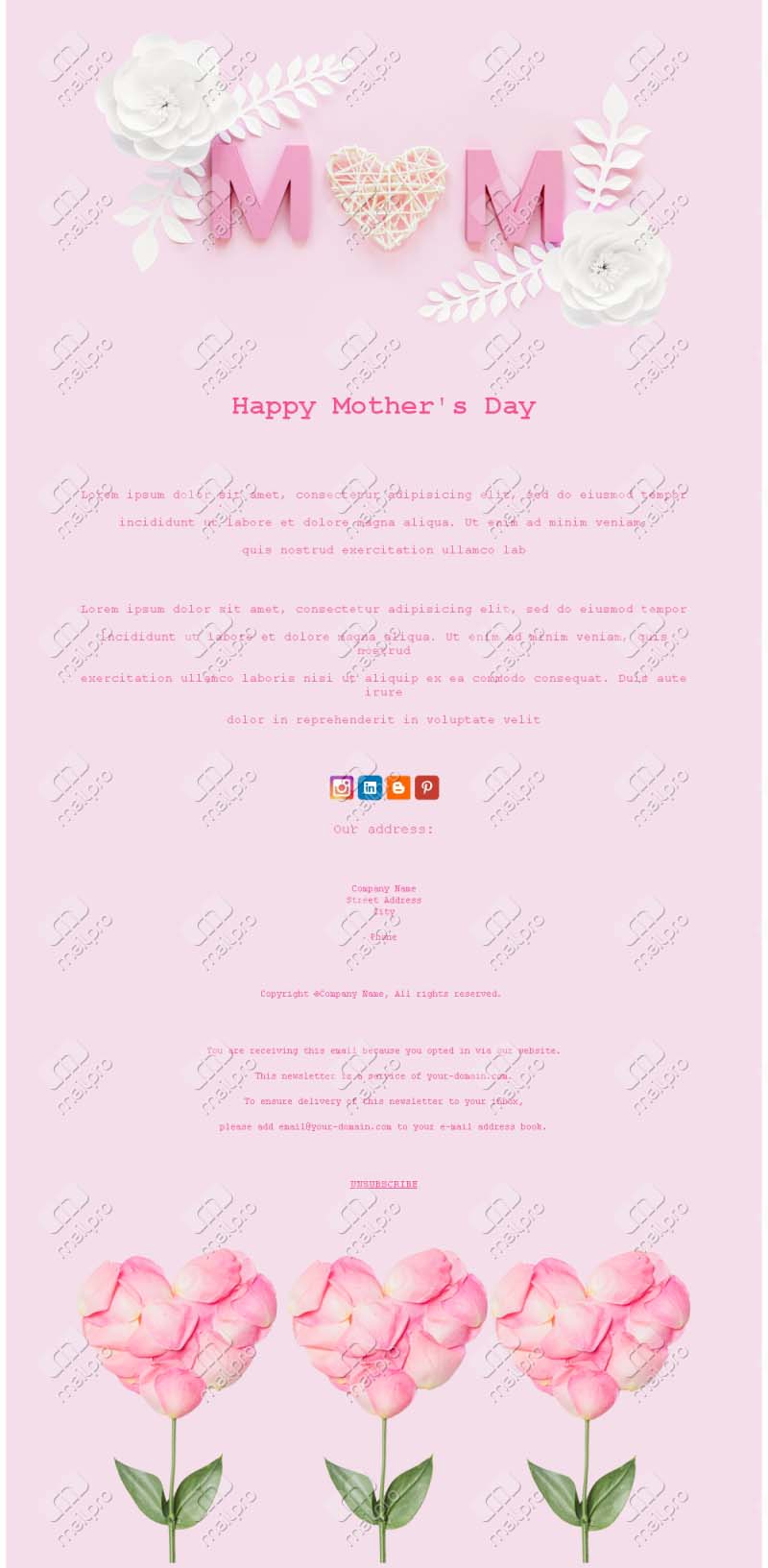 Texte Fête des Mères