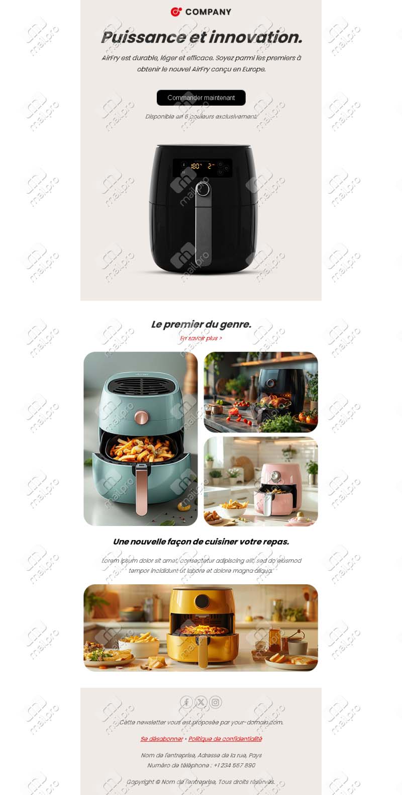 Lancement avec Promesse Forte