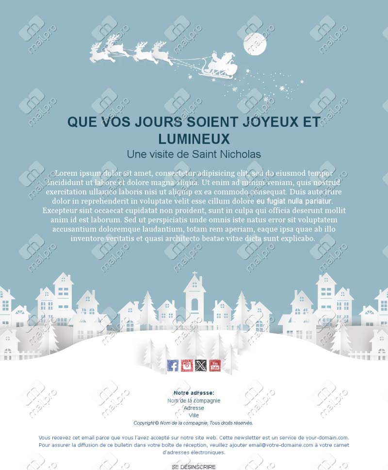 Noël pour votre boutique