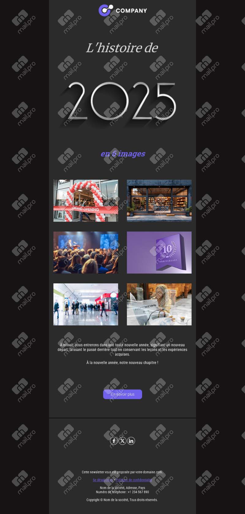 Vœux Corporate Email