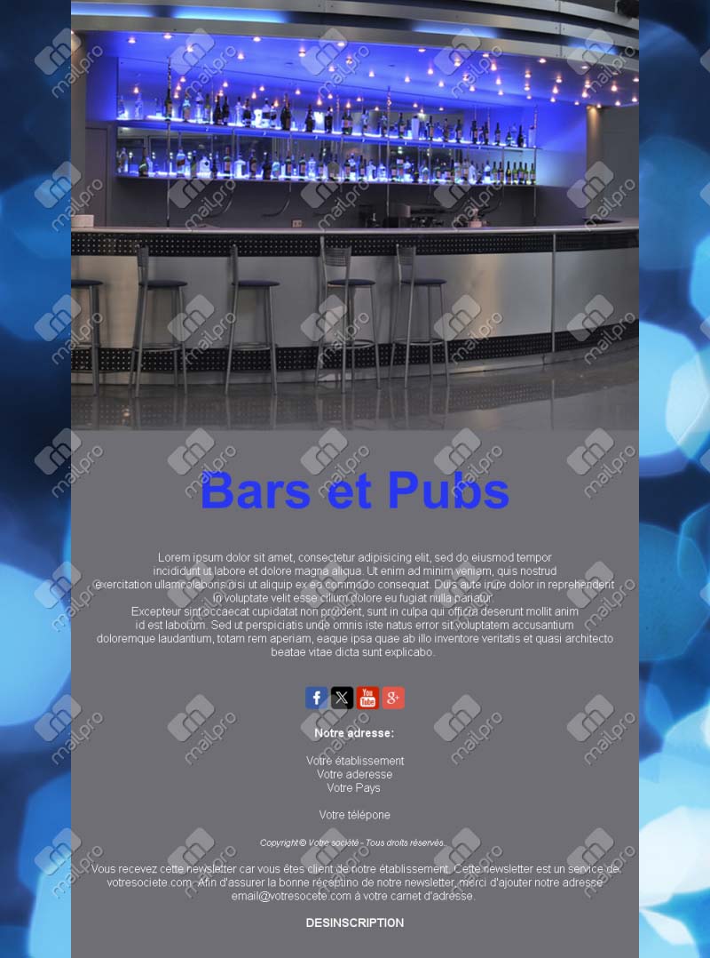 Newsletter Bars & Pubs