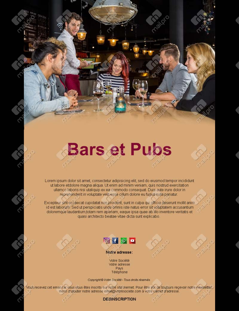 Emails Clubs & Afterworks