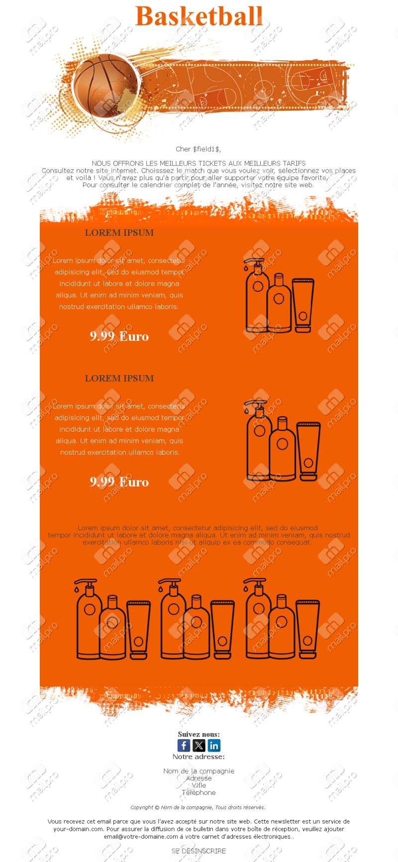 Basketball Newsletter France