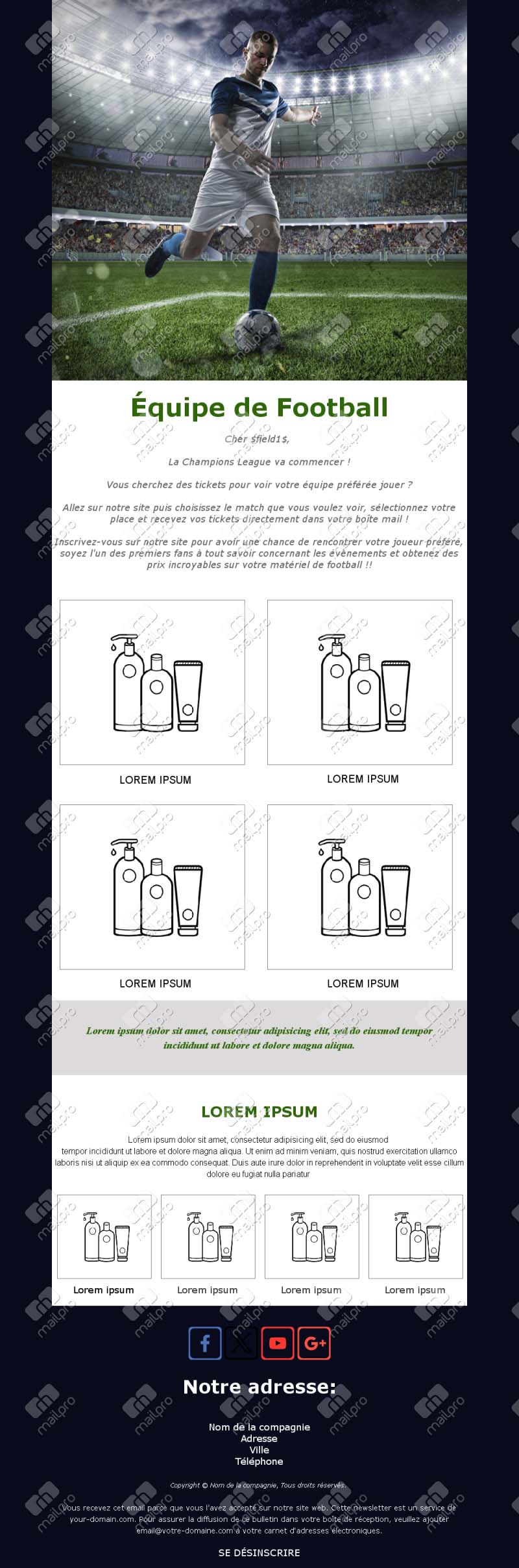 Email Football France