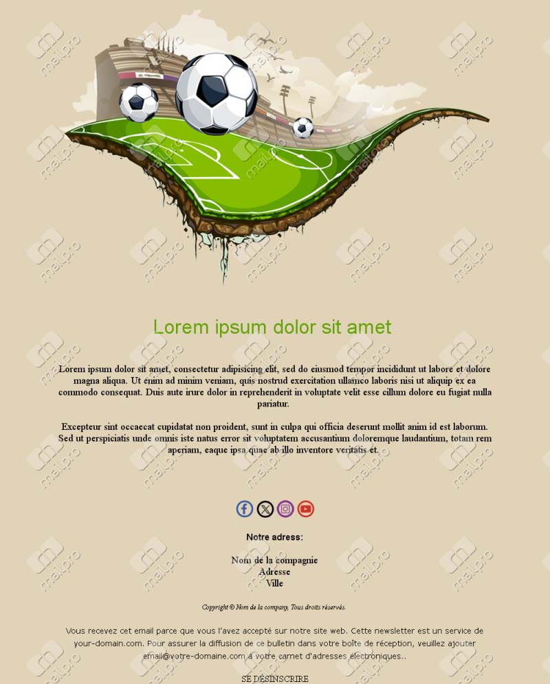 Email Football Club France