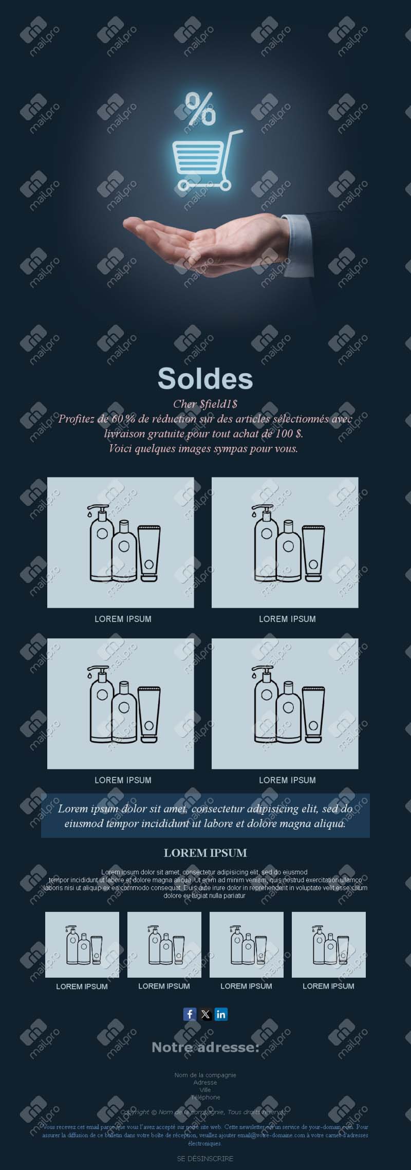 Email Vente Professionnelle France