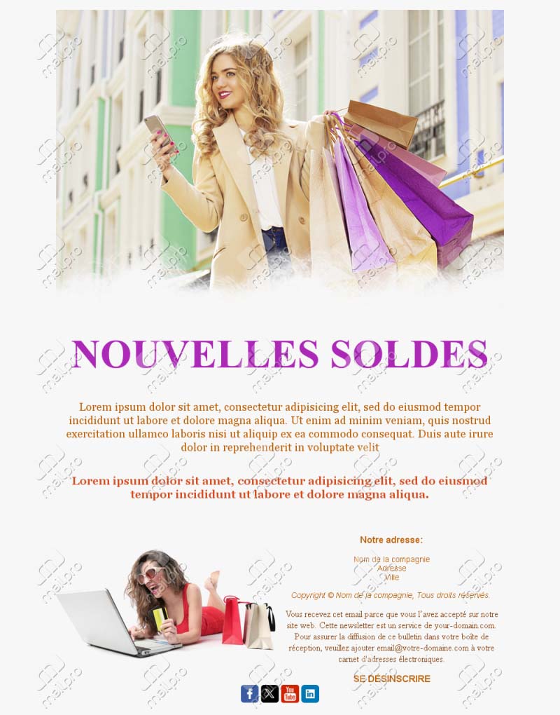 Email Campagne de Vente France