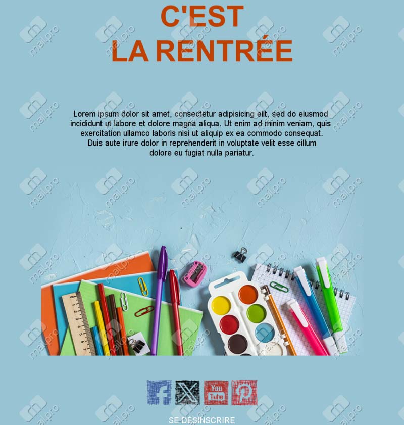 Template Email Course Reminder