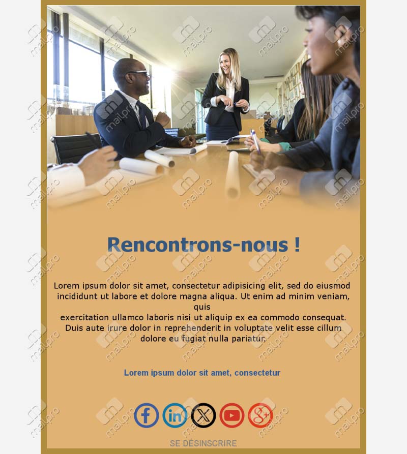 Email Hockey Équipe