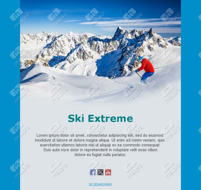 Email Sports d’Hiver