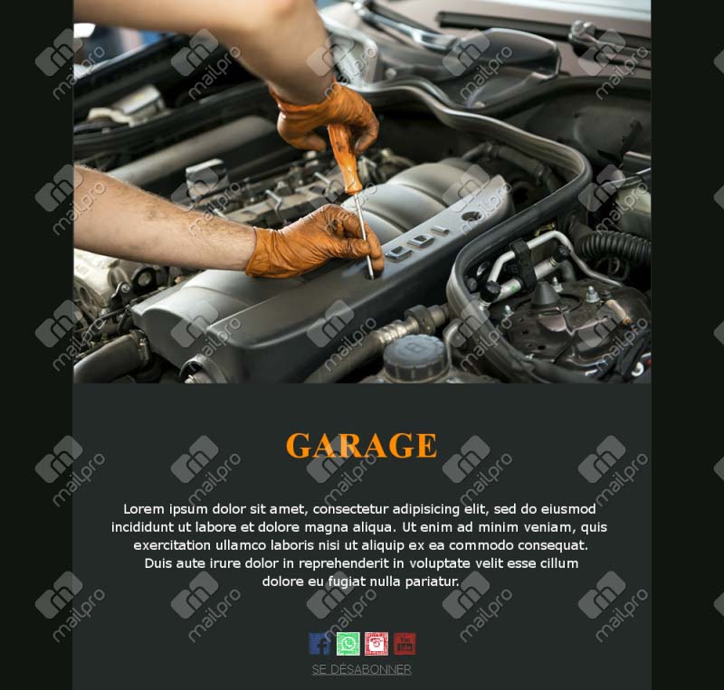 Car Service Email