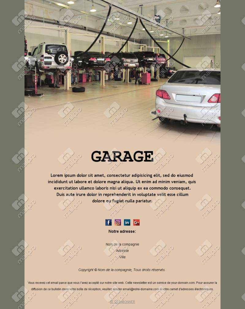 Automotive Service Template