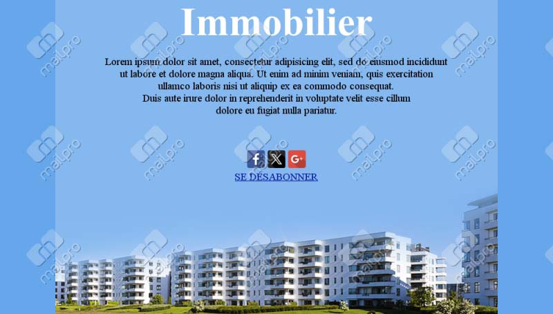 Immobilier France Modèle
