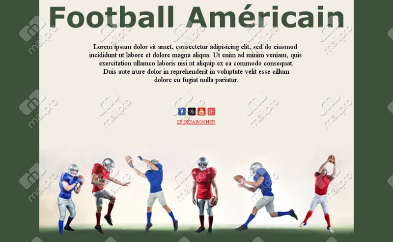 Campagne Événement Sportif