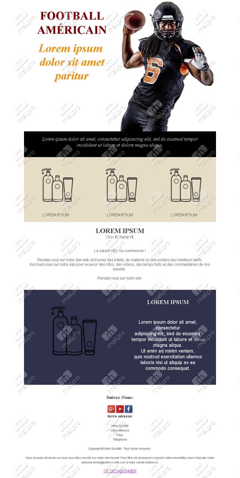 Actualité Football Américain