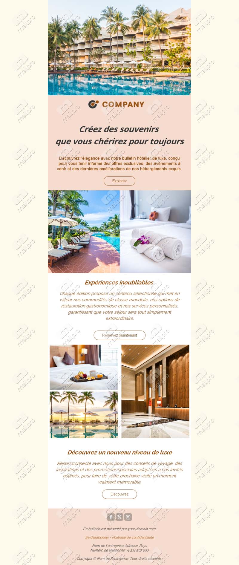 Hôtel Accueillant et Stylé