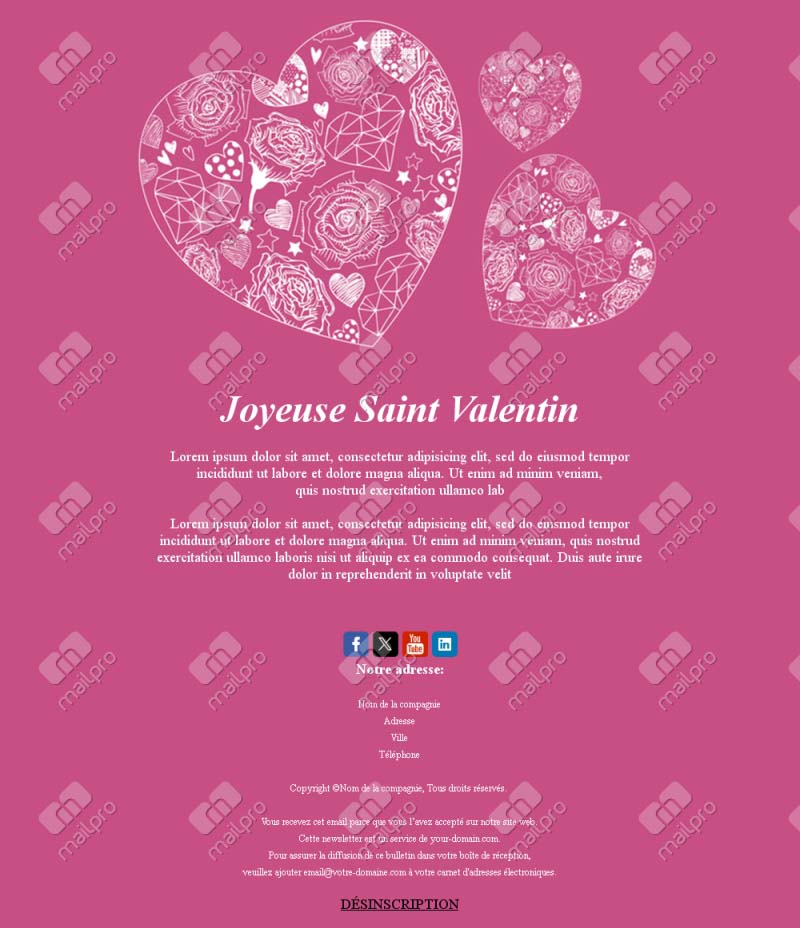 Saint Valentin Amour