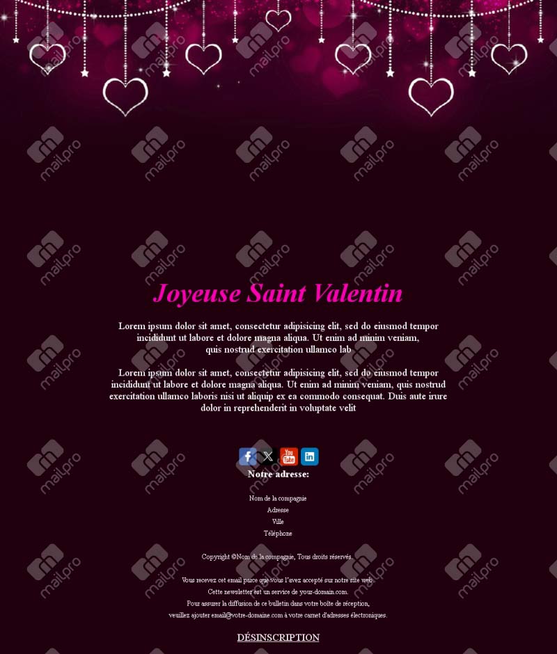 Saint Valentin Amour