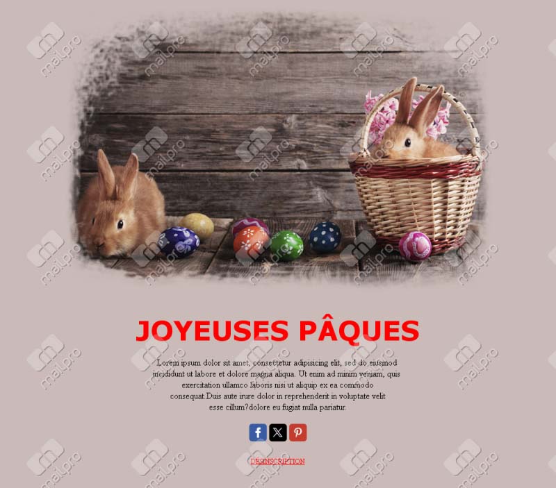 Joyeuses Pâques