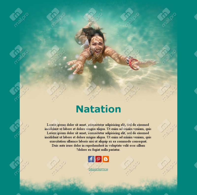 Plaisirs de la natation