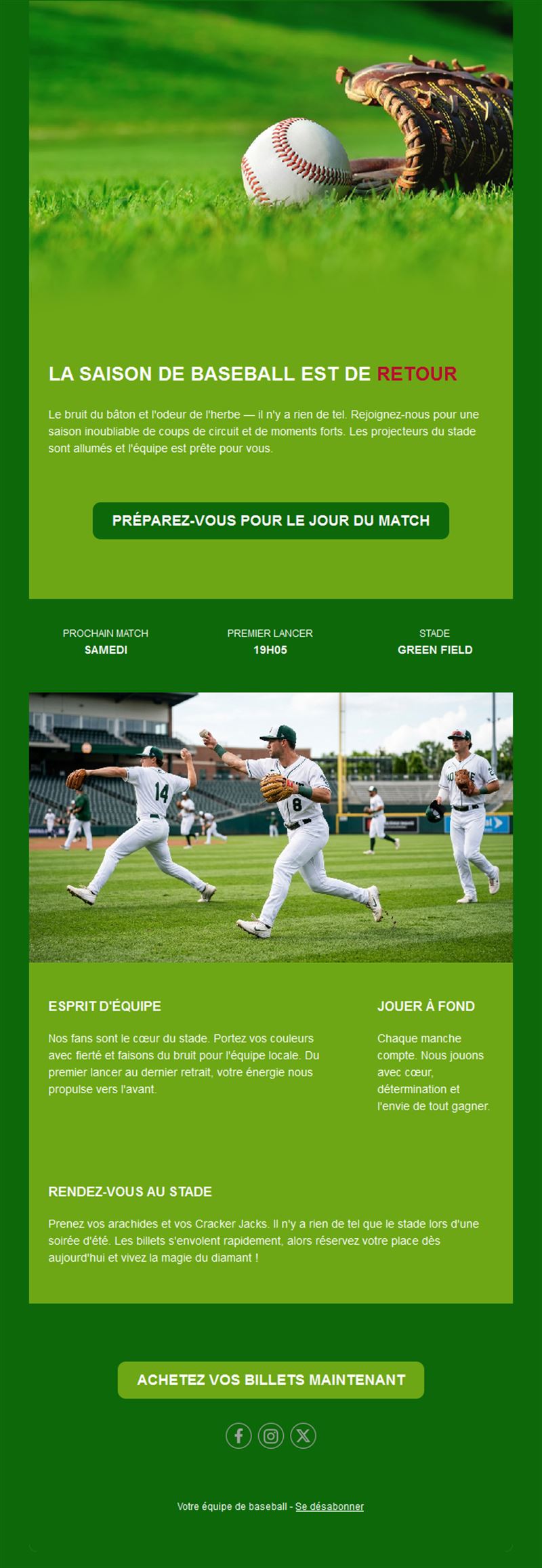 Vibrant Baseball Fan Templates