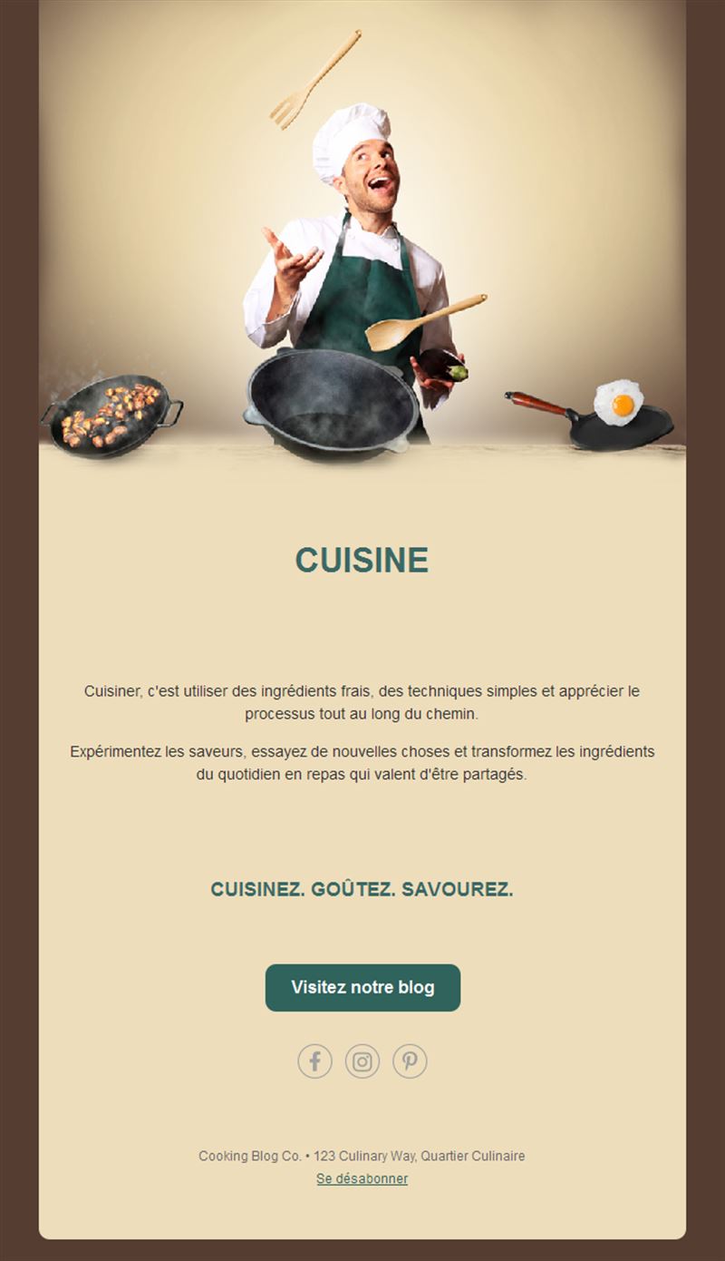 Delicious Cooking Recipe Templates